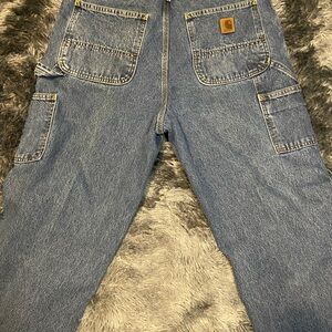 Men's Blue Carhartt WorkWear Denim Jeans
